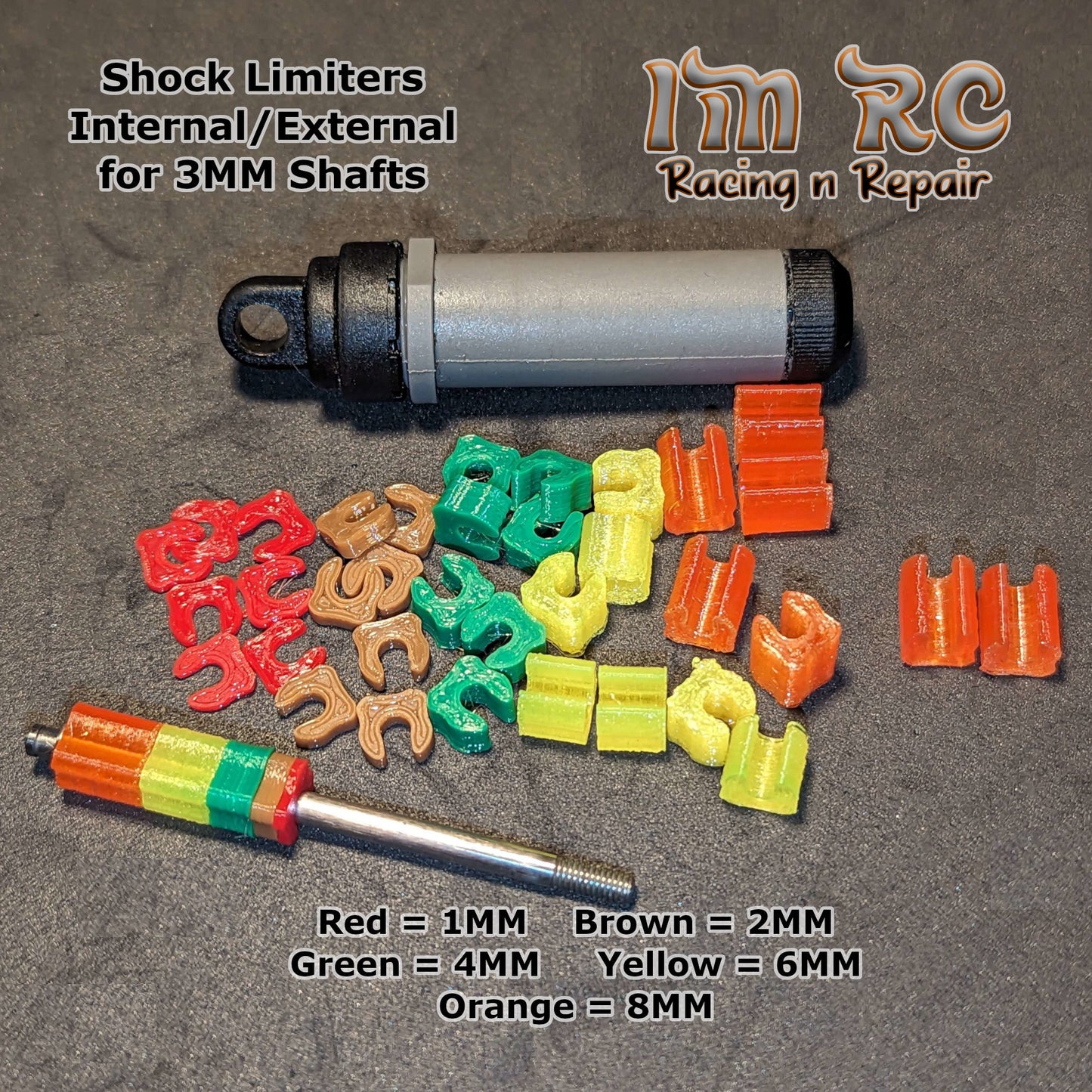 Shock Limiters for 3MM shafts KIT