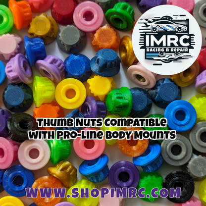 Pro-line Compatible Body Nuts (Thumb Nuts)