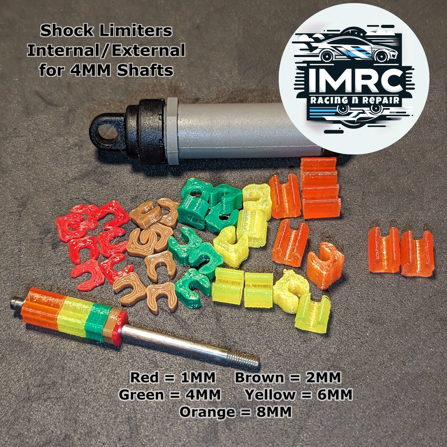 Shock Limiters for 4MM shafts KIT